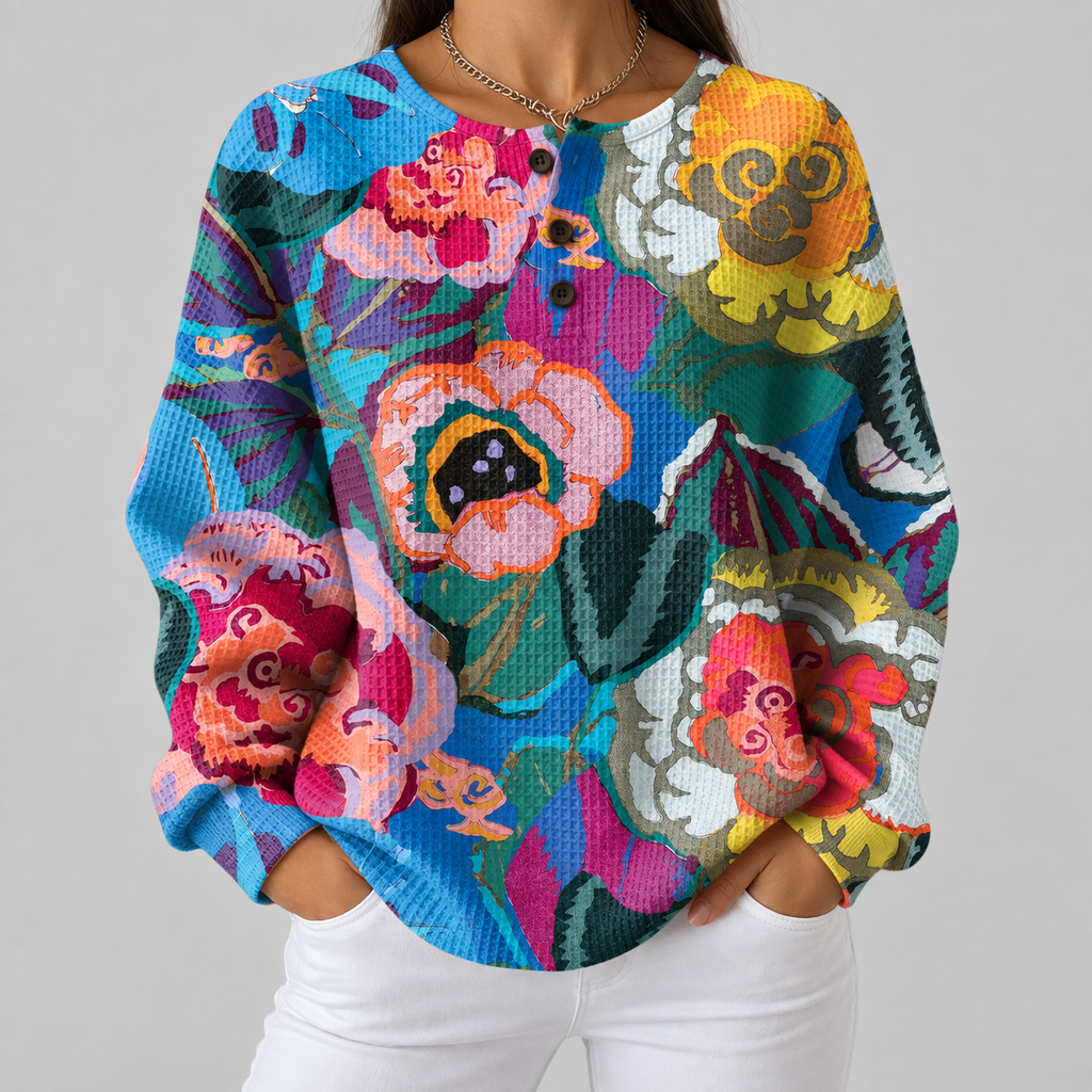 Irene - Large Floral Top