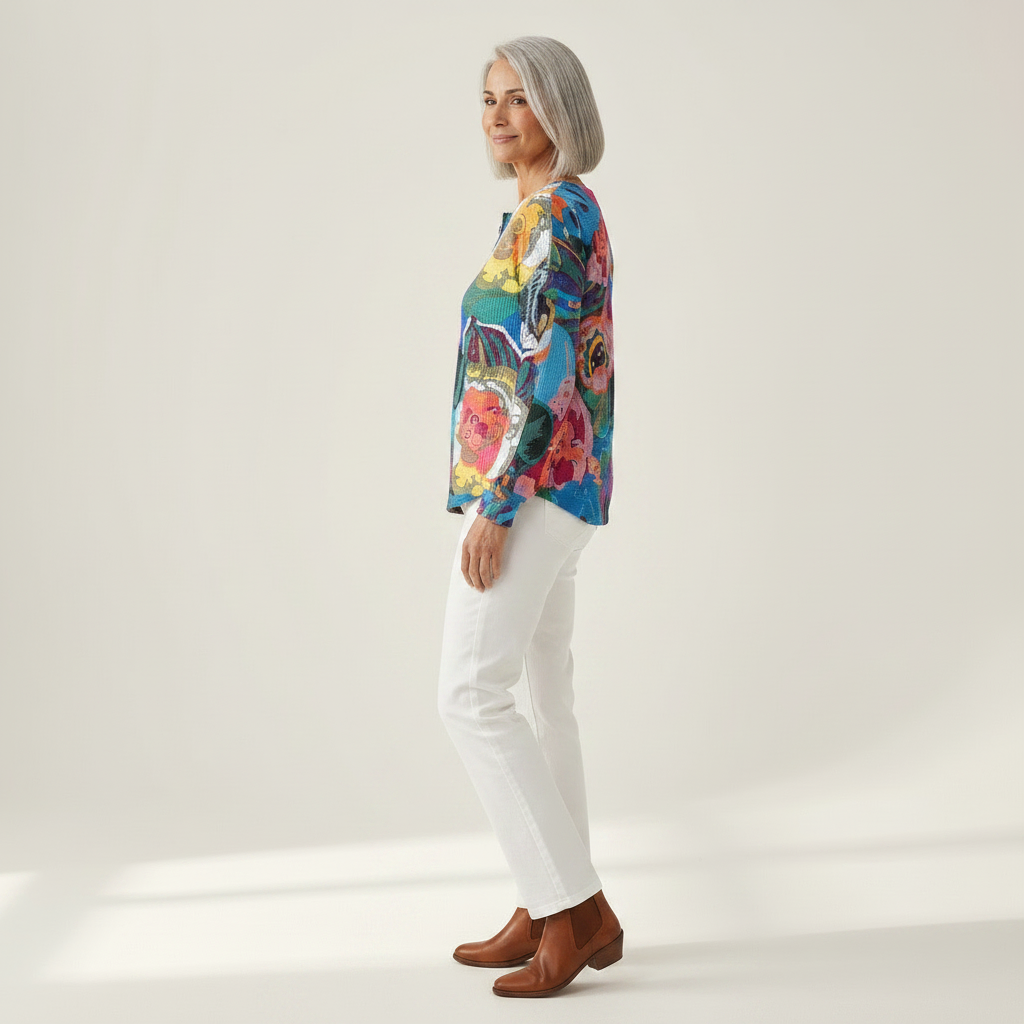 Irene - Large Floral Top