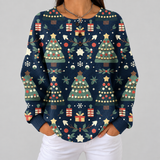 Faye - Navy Christmas Tree Top