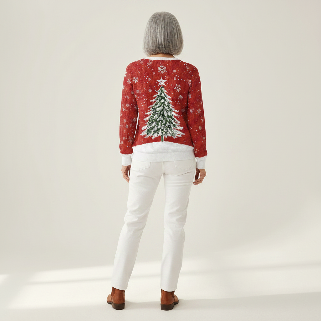 Sadie - Red Christmas Tree Top