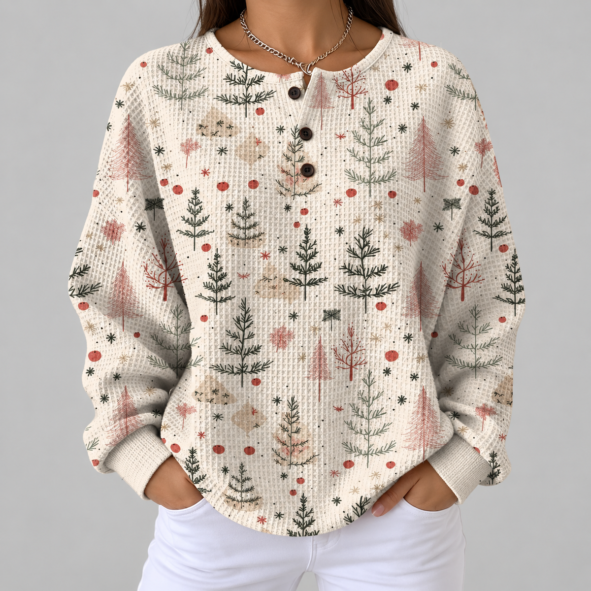 Meredith - Cream Mini Tree Top