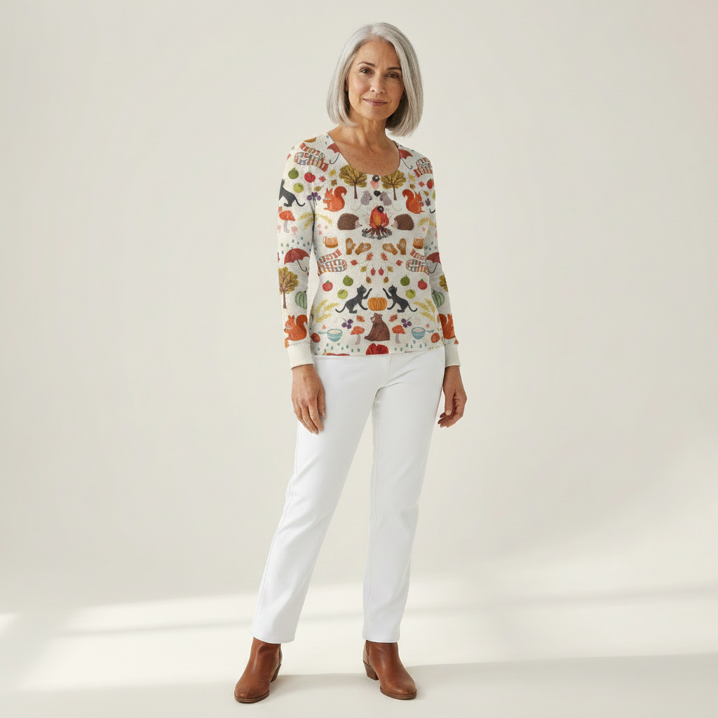 Meredith - Cream Mini Tree Top