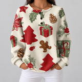 Olivia - Christmas Tree and Gift Top