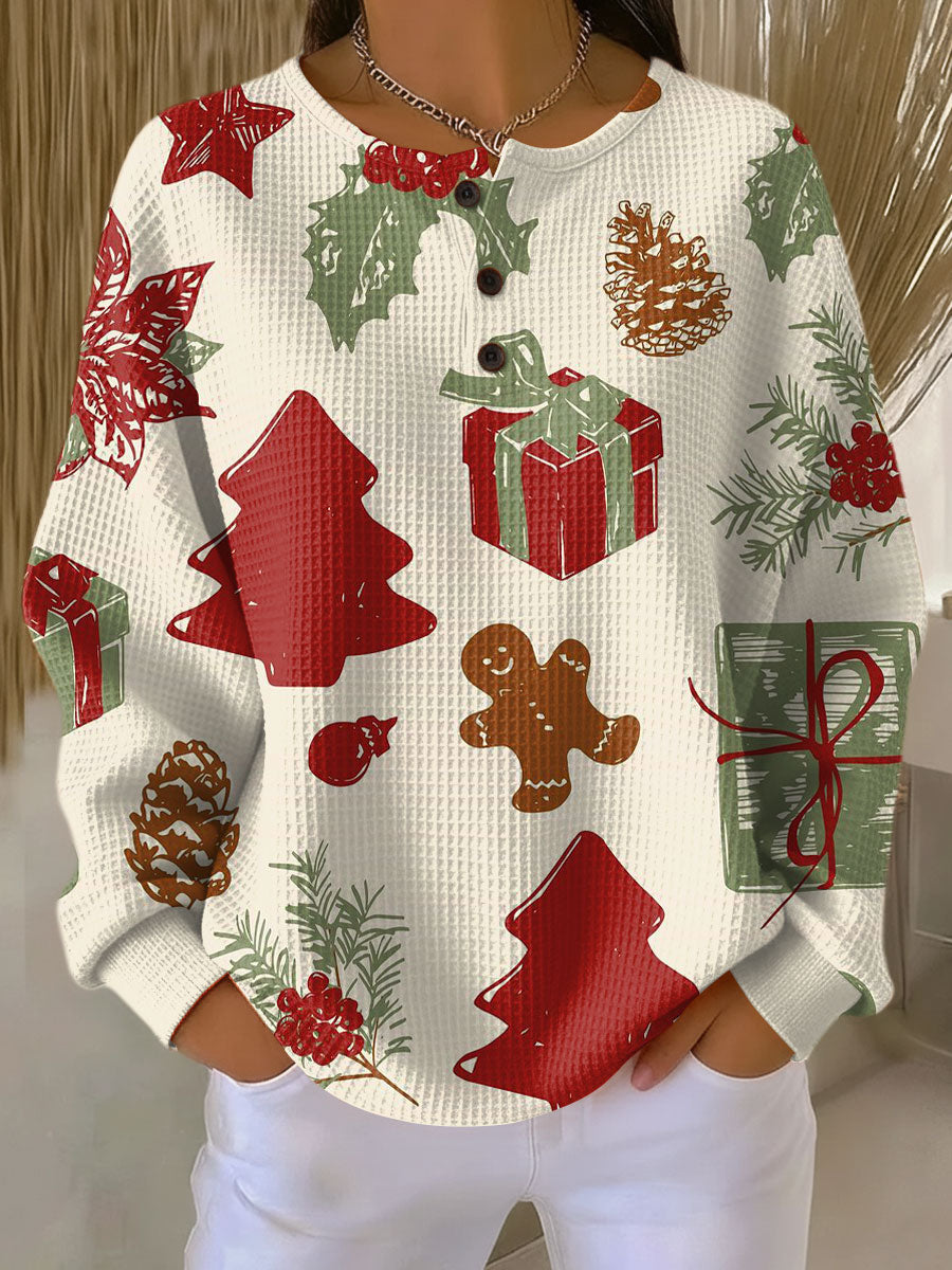 Olivia - Christmas Tree and Gift Top