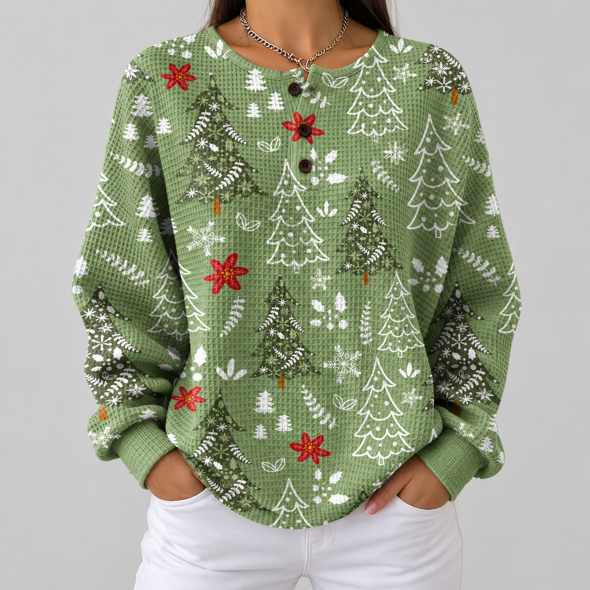 Ivy - Green Christmas Tree Top