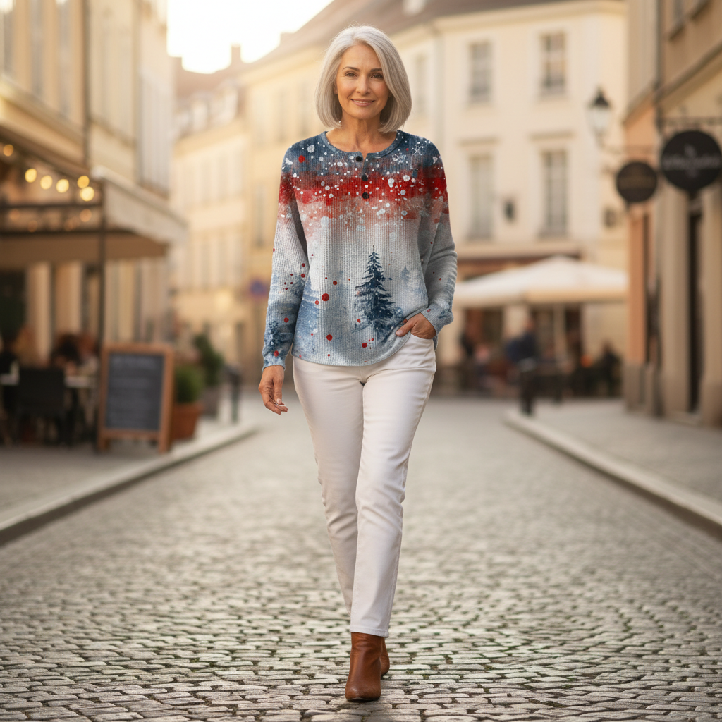 Alice - Light Blue Christmas Tree Top