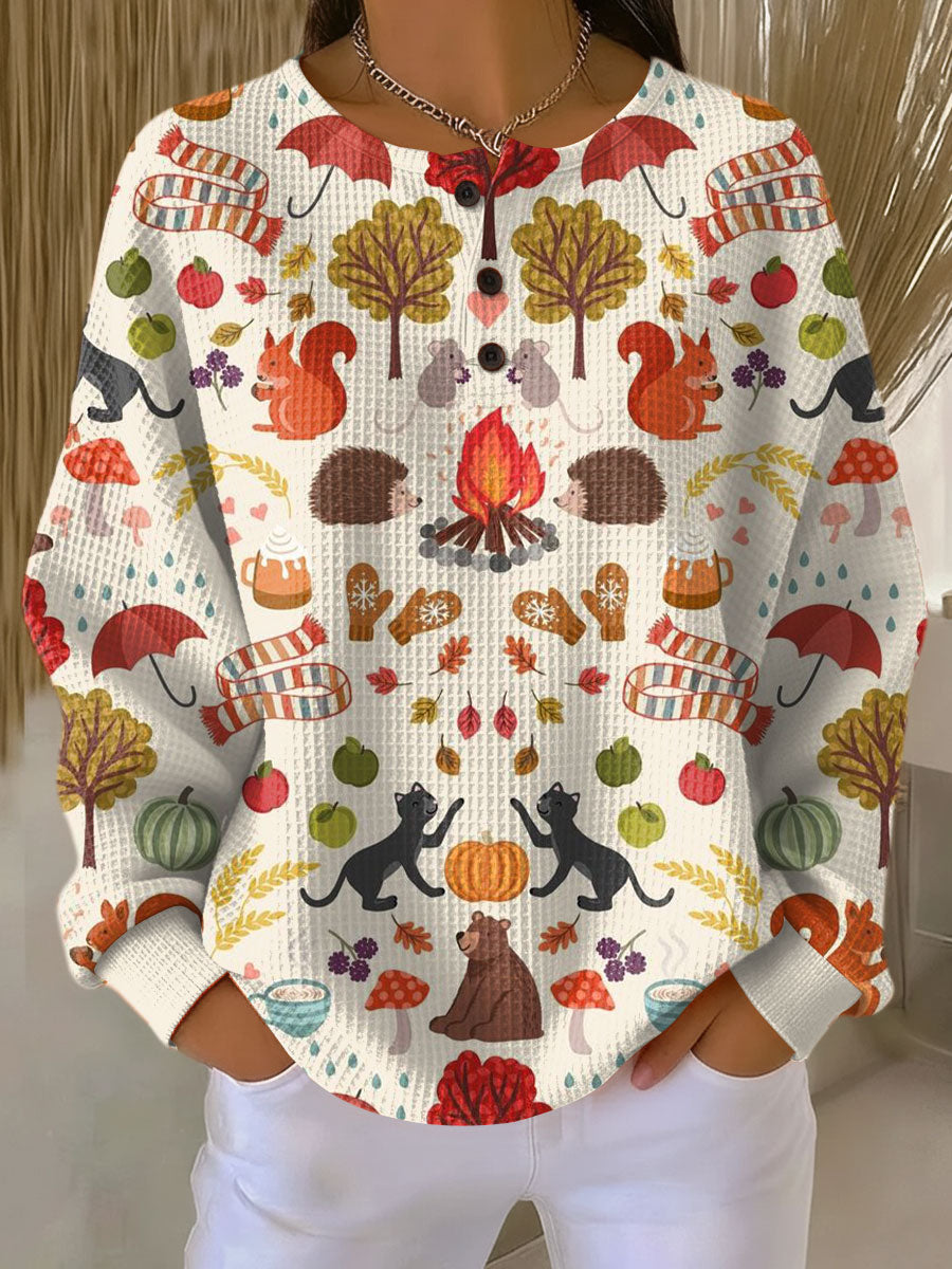 Hazel - Fall Forest Top