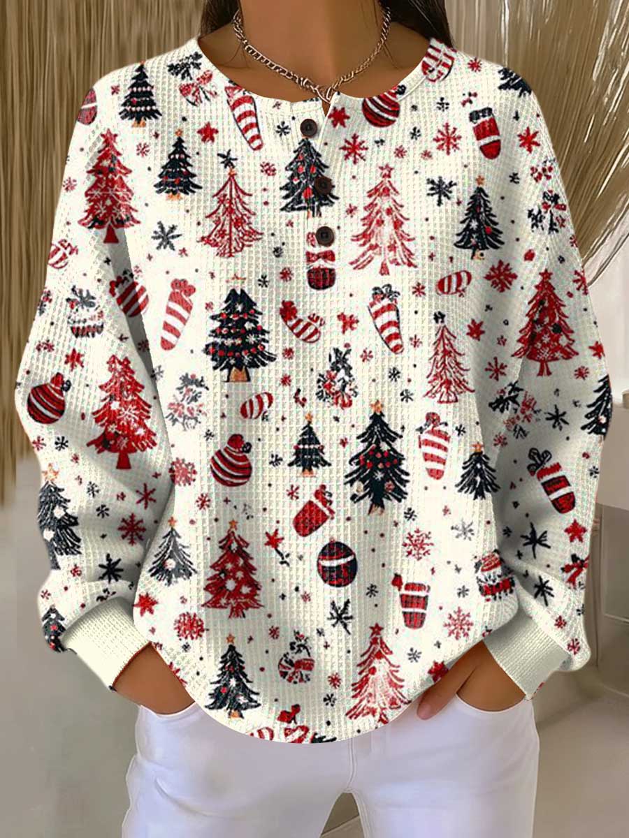 Holly - White Christmas Tree and Bauble Top