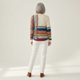 Margaret - Striped Colour Block Top