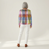 Abigail - Pastel Plaid Top