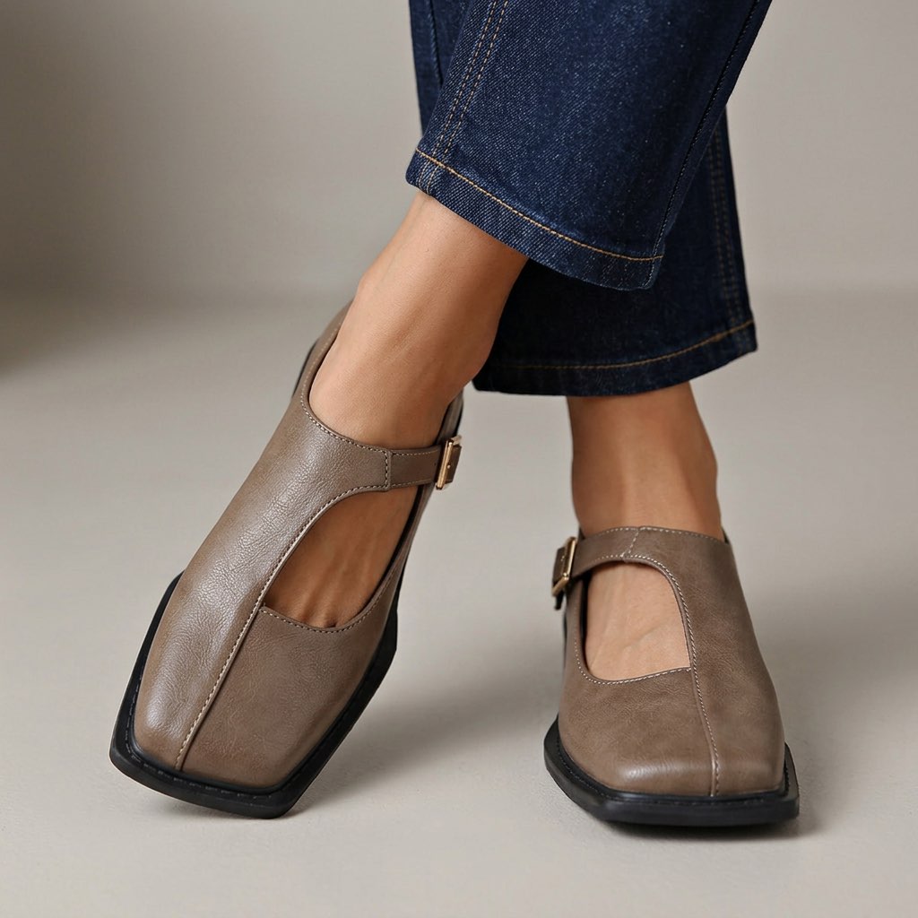 Nora - Classic Comfort Flats