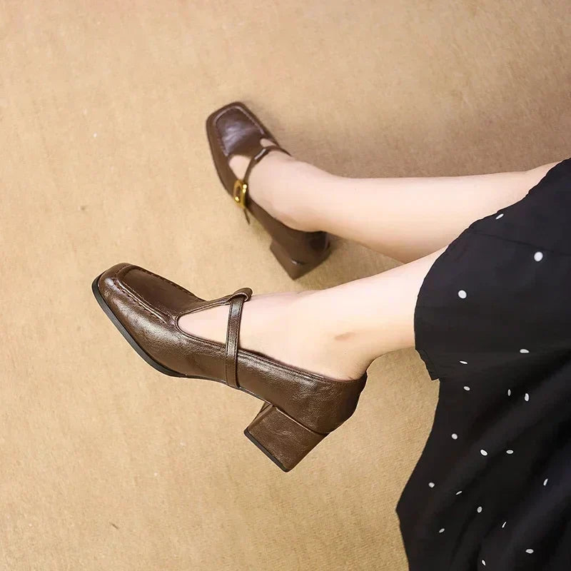 Sylvia - Timeless Mid-Heel Shoes