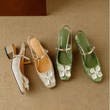 Susanna - Elegant Shoes with Floral Detail