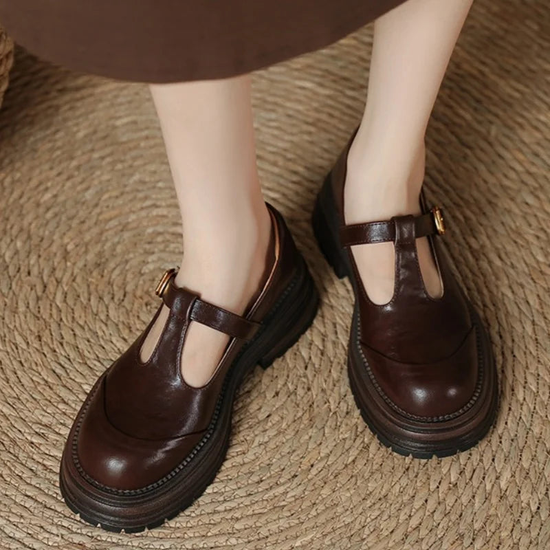 Rosalie - Vintage T-Strap Shoes