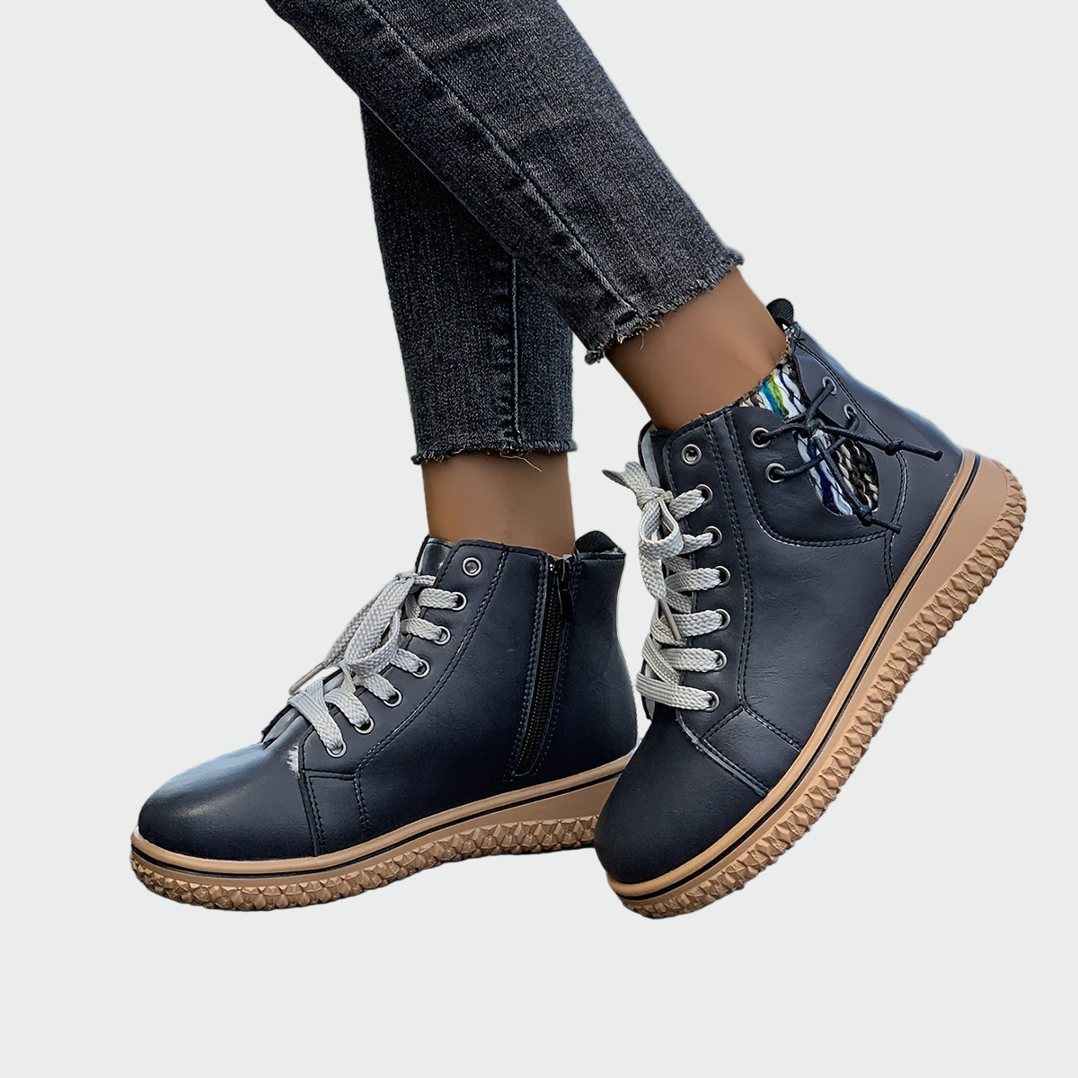 Opal - Low-Shaft Leather Orthopaedic Boots