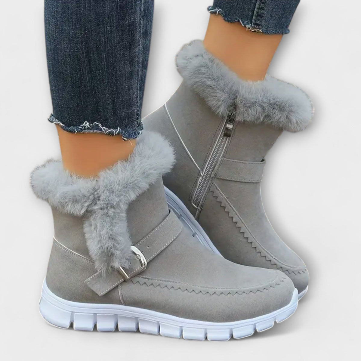 Annabel - Padded Chelsea Ankle Boots