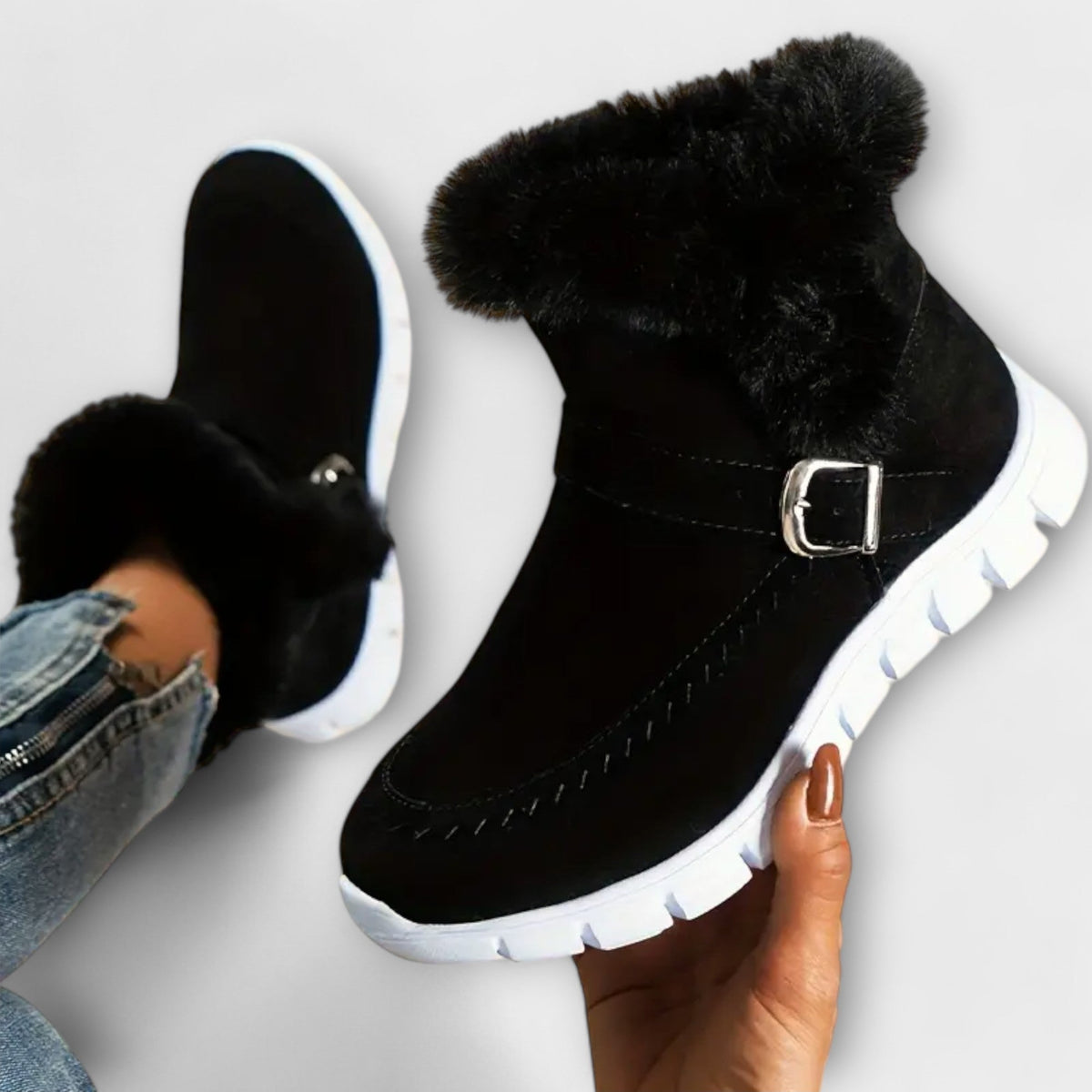 Annabel - Padded Chelsea Ankle Boots