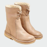 Laurel - Waterproof Leather Boots with Wool Lining