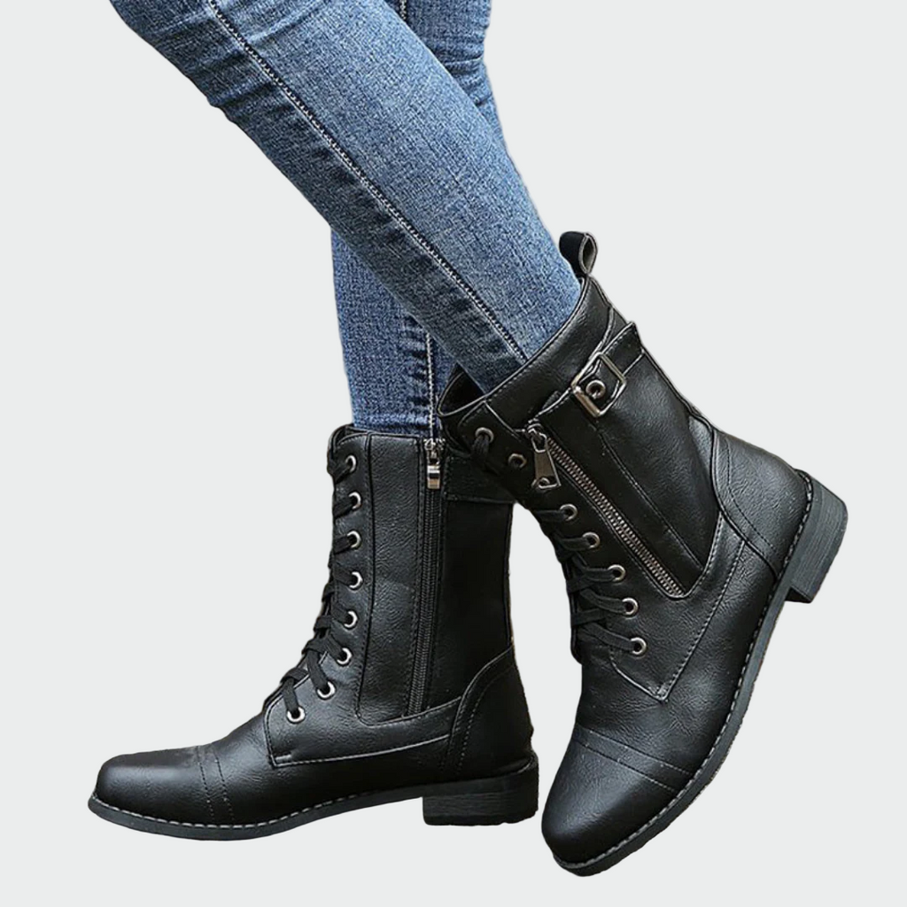 Bernice - Leather Orthopaedic Boots