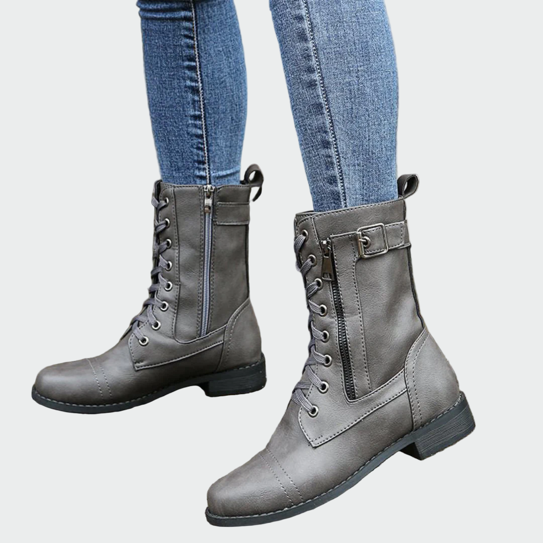 Bernice - Leather Orthopaedic Boots