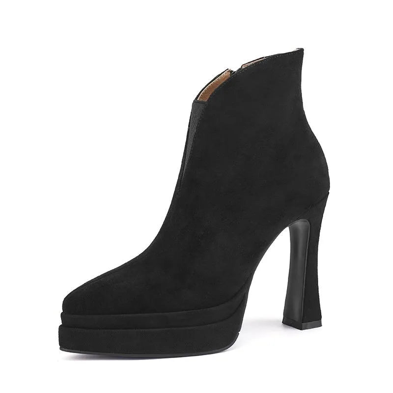 Vivienne - Retro Stiletto Boots