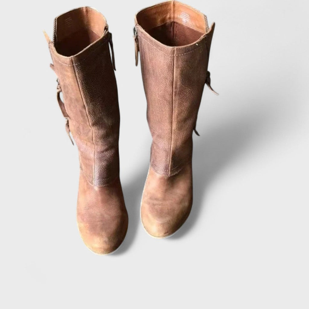 Amelia - Vintage Mid-Calf Boots