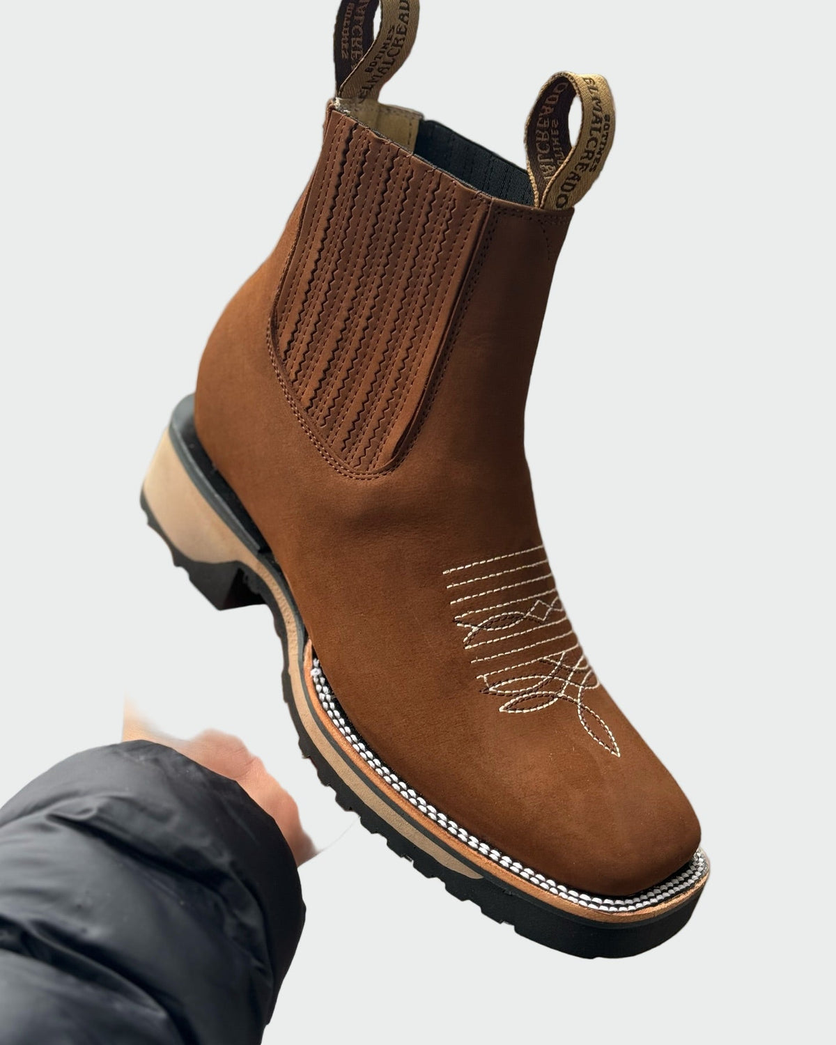 Odette - Leather Cowboy Boots
