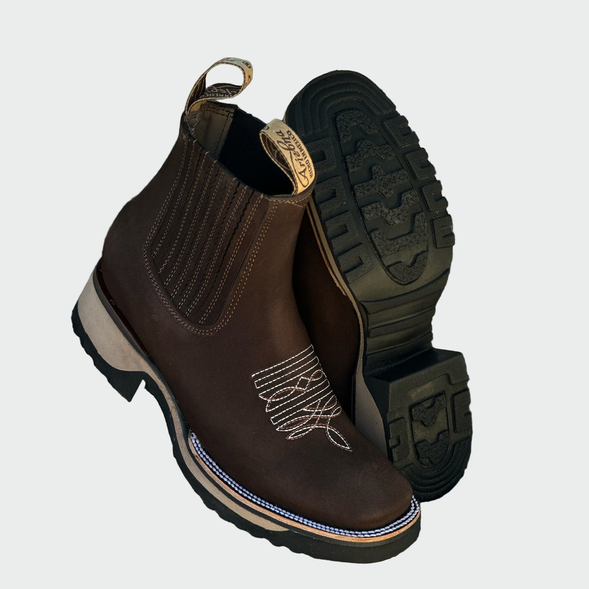 Odette - Leather Cowboy Boots