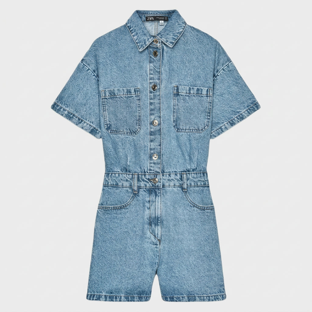 Rosalind - Denim Overalls