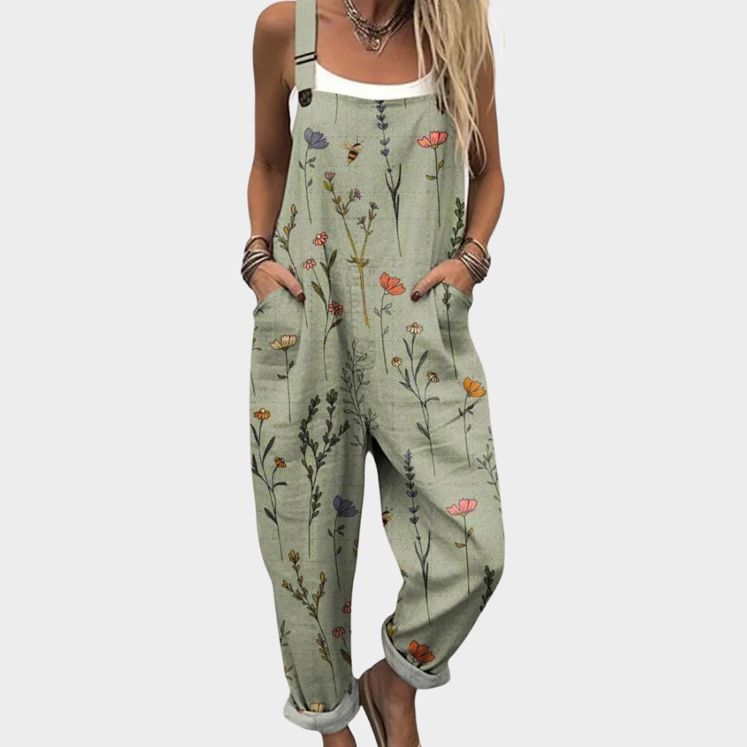 Comfortable printed overall 2