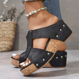 Gabrielle - Stylish Wedge Sandals