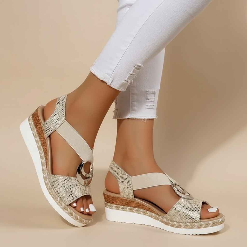 Mylène - Elegant Platform Sandals