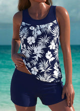 Trudy - Elegant tankini with tummy control effect and matching shorts