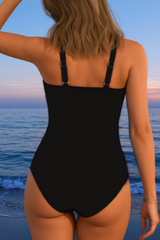 Eleanor - Elegant swimsuit with colourful print