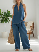 Rita - Two-Piece Denim Set