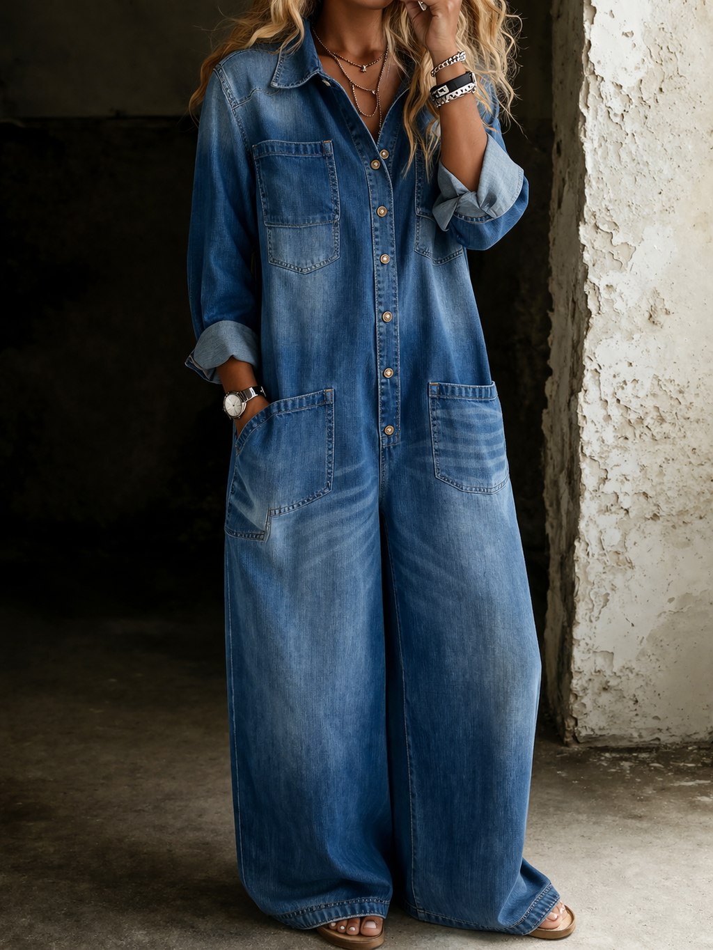 Patricia - Comfortable Casual Jumpsuit