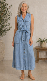Susan - Denim Dress