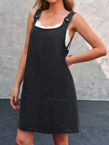 Lisa - Casual Denim Overall Dress