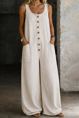 Saylor - Vintage Washed Cotton Denim Overalls