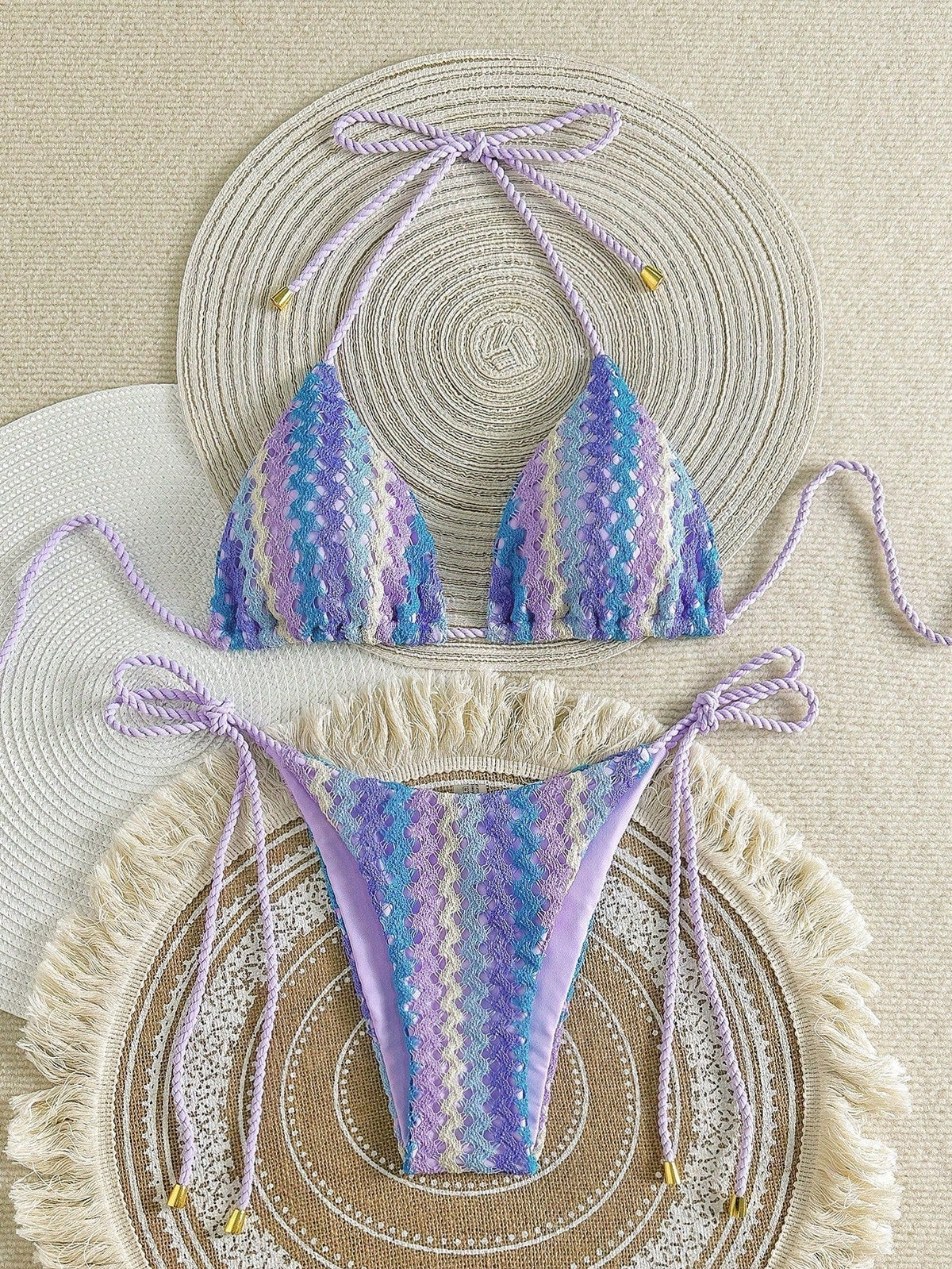 Grace - Crochet Look Triangle Bikini