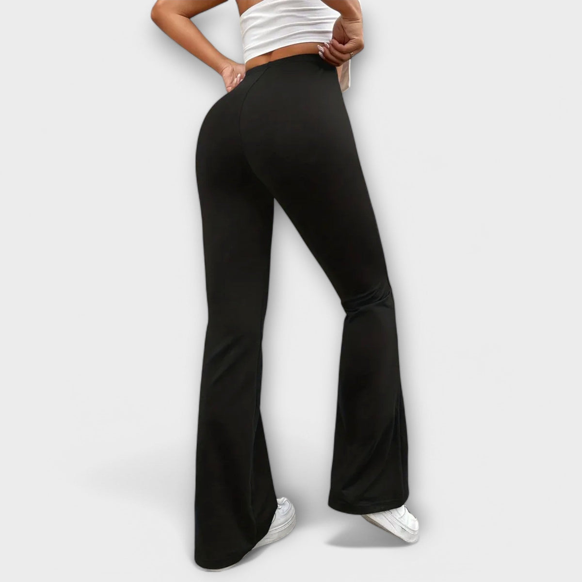 Serena - Relaxed Trousers with Flared Leg