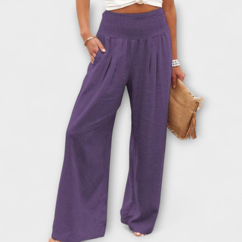 Thearya - Casual Wide Trousers