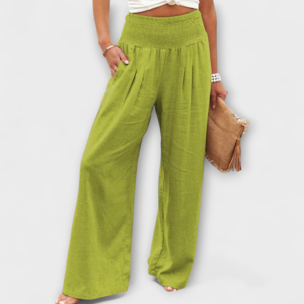 Thearya - Casual Wide Trousers