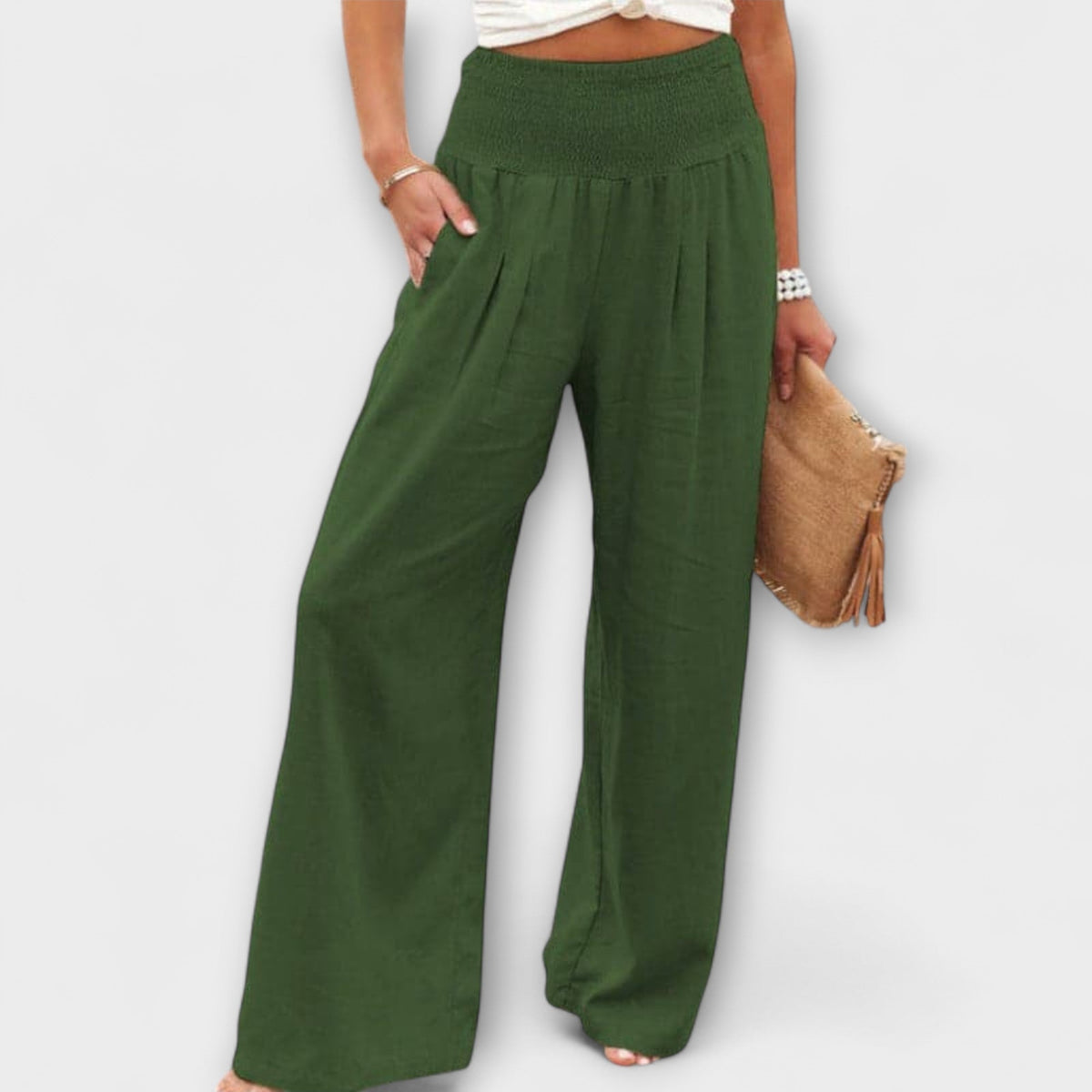 Thearya - Casual Wide Trousers