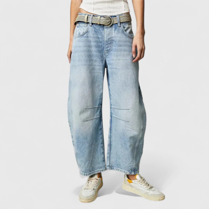 Rain - Comfortable Wide-Leg Trousers