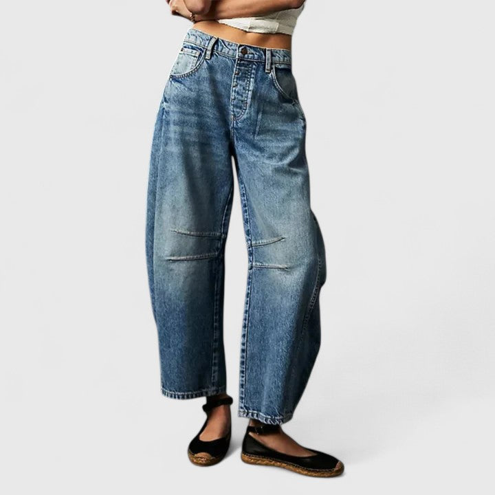 Rain - Comfortable Wide-Leg Trousers