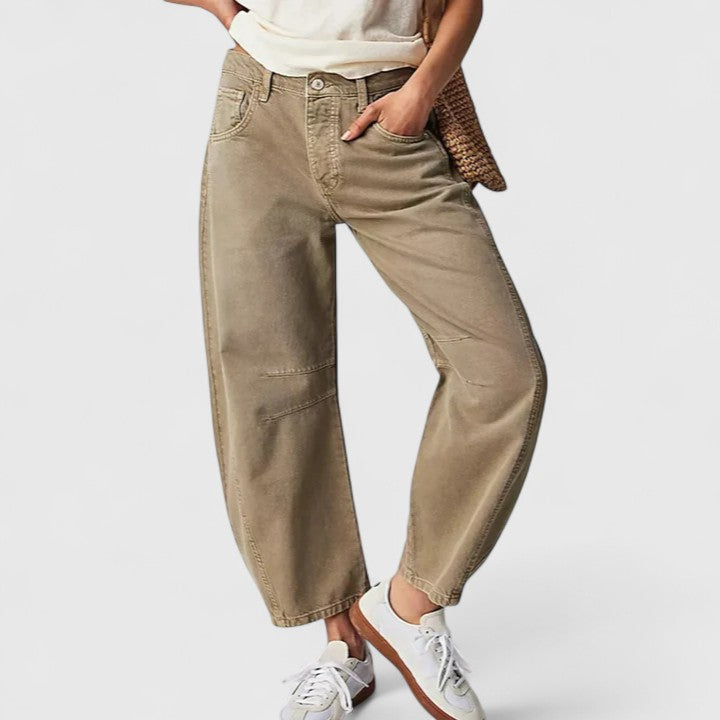 Rain - Comfortable Wide-Leg Trousers