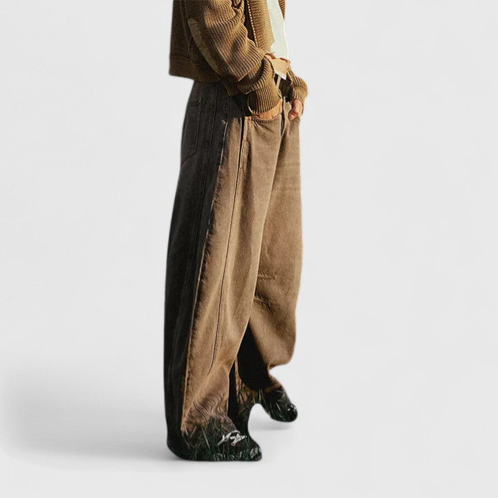 Rain - Comfortable Wide-Leg Trousers