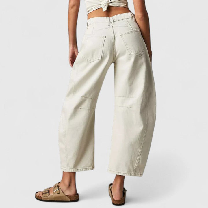 Rain - Comfortable Wide-Leg Trousers