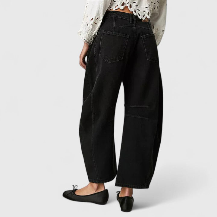 Rain - Comfortable Wide-Leg Trousers